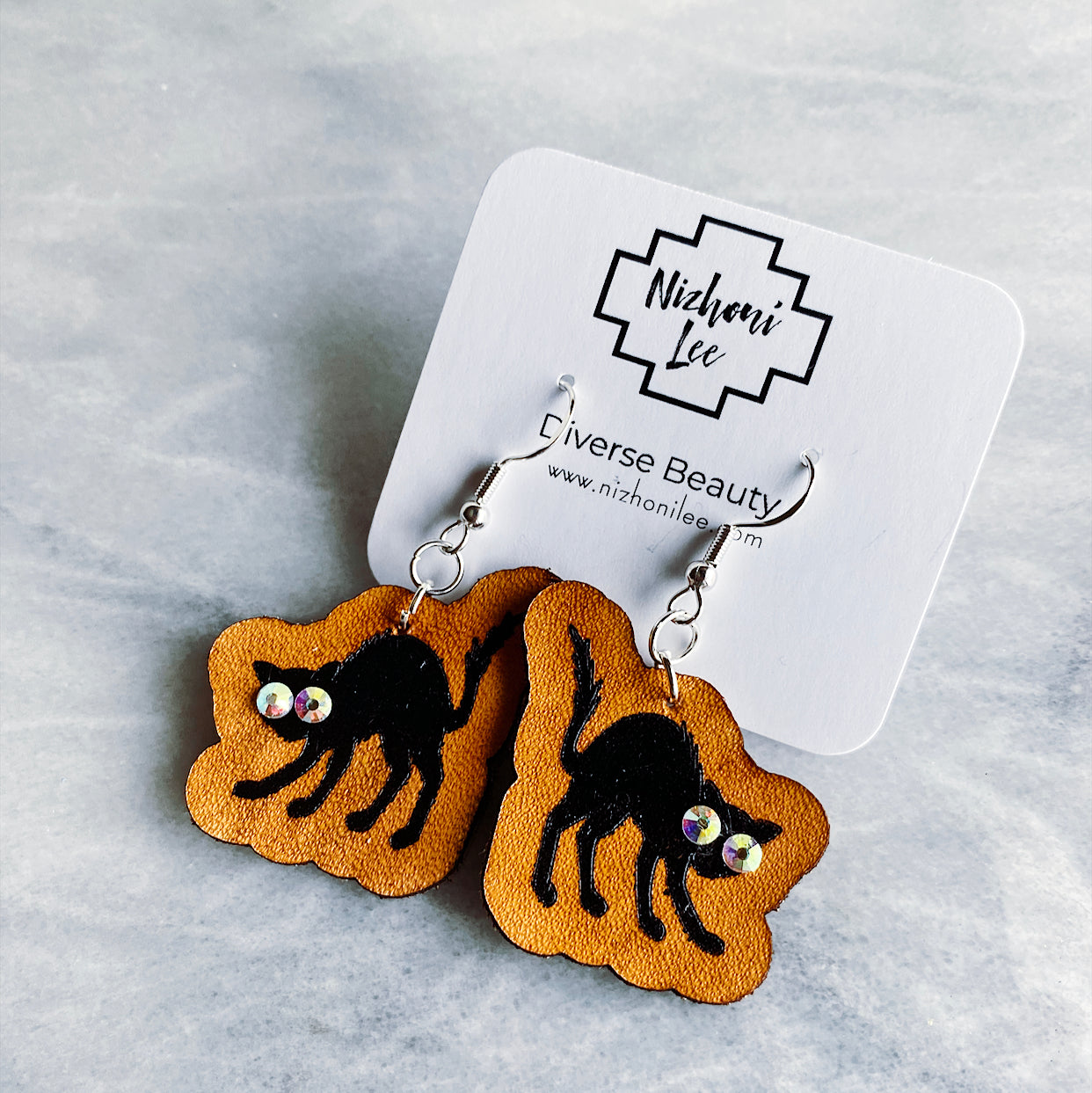 Leather Earring Halloween