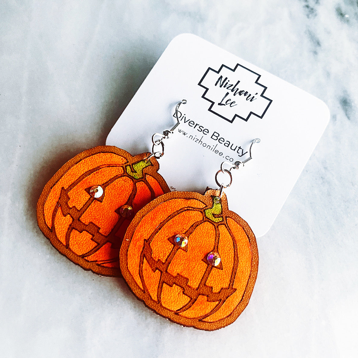 Leather Earring Halloween